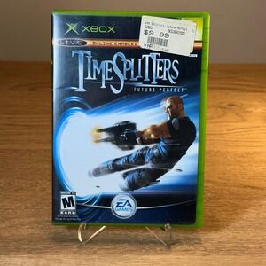 EA Games TimeSplitters Future Perfect Xbox Good Original Case Manual Disc